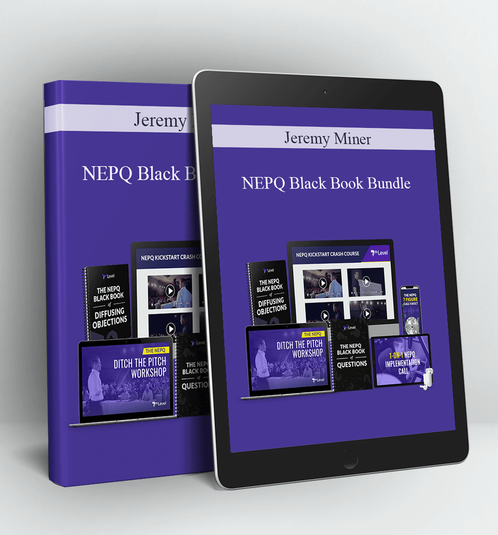 NEPQ Black Book Bundle - Jeremy Miner