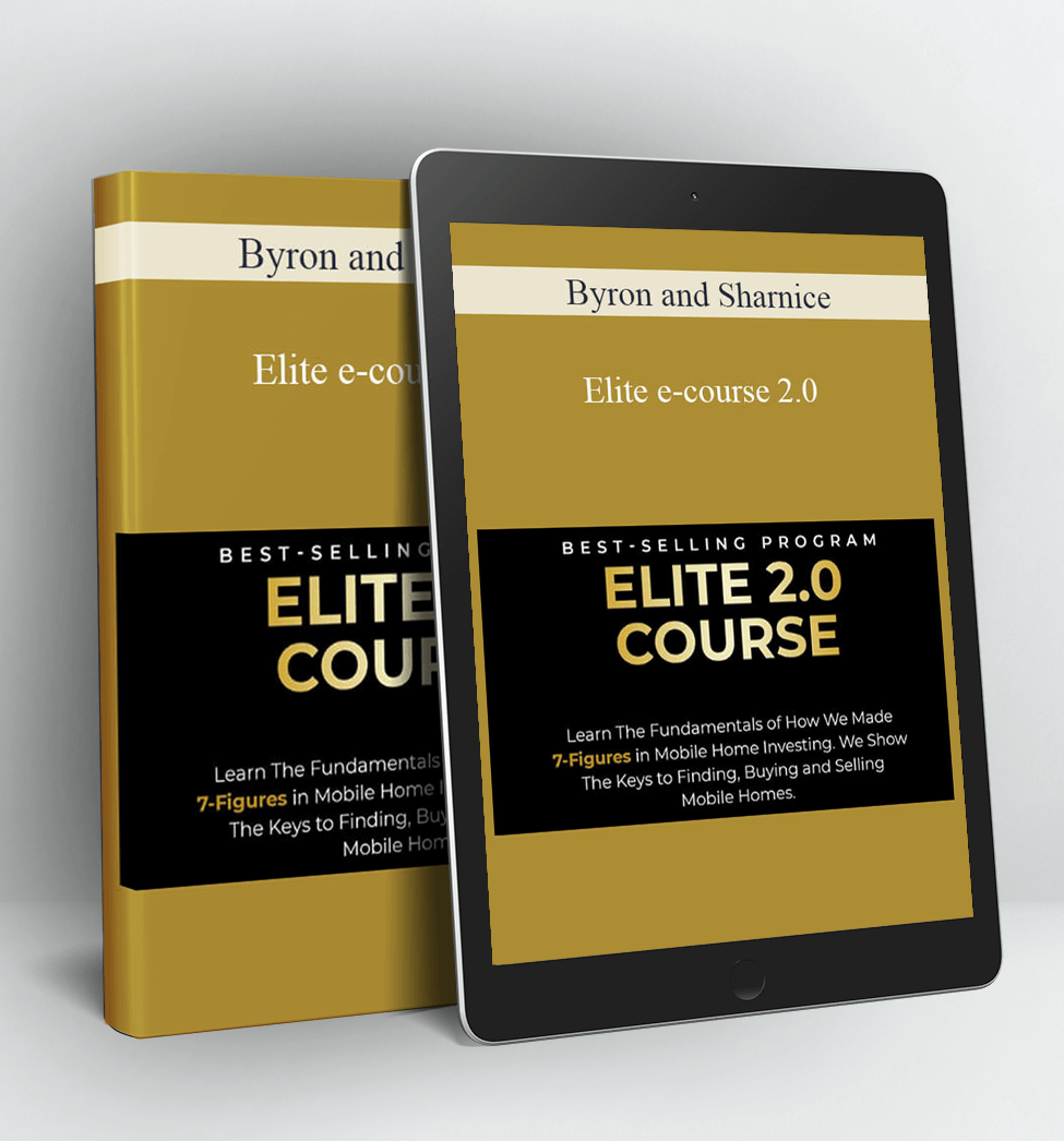 Elite e-course 2.0 - Byron and Sharnice
